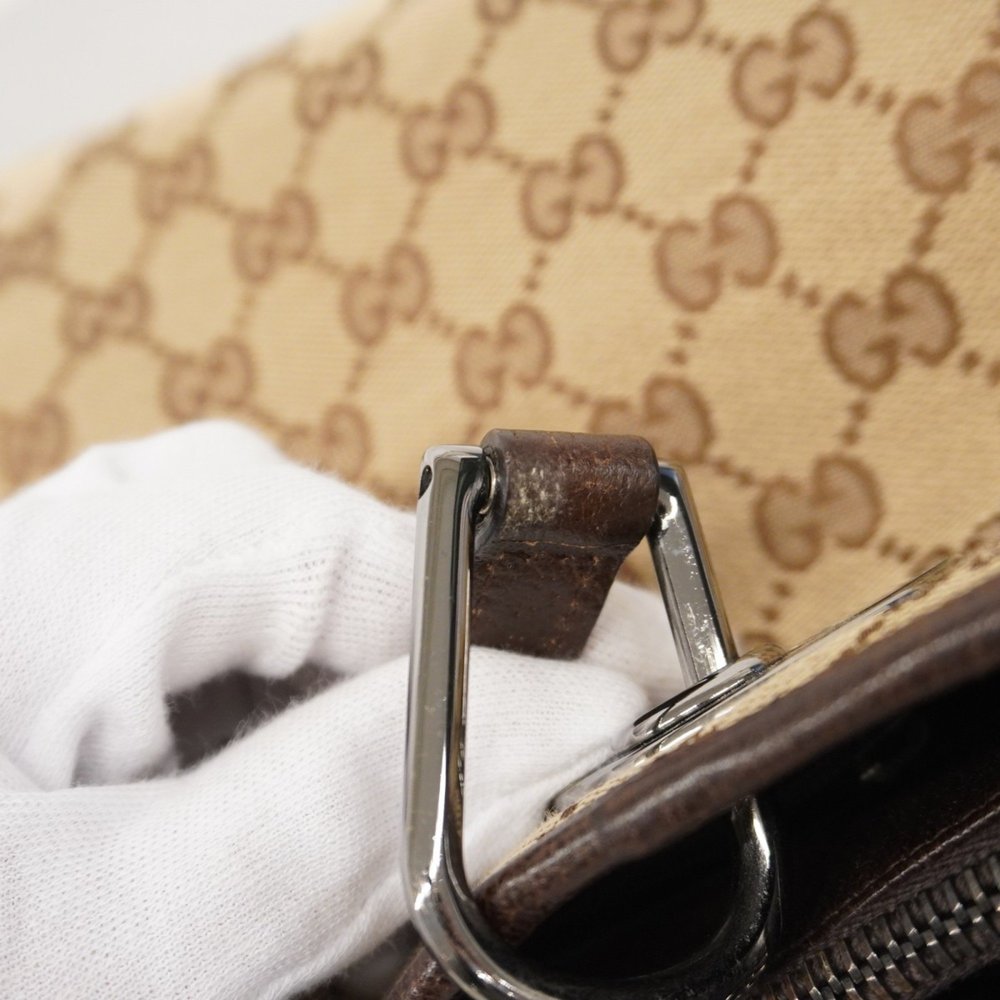 Gucci GG Canvas Tote Bag 120837 Brown Women's P1413113 - Picture 10 of 12